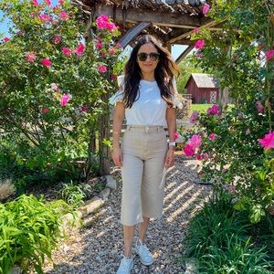 Zara The Marine Bermuda Jeans Size 2